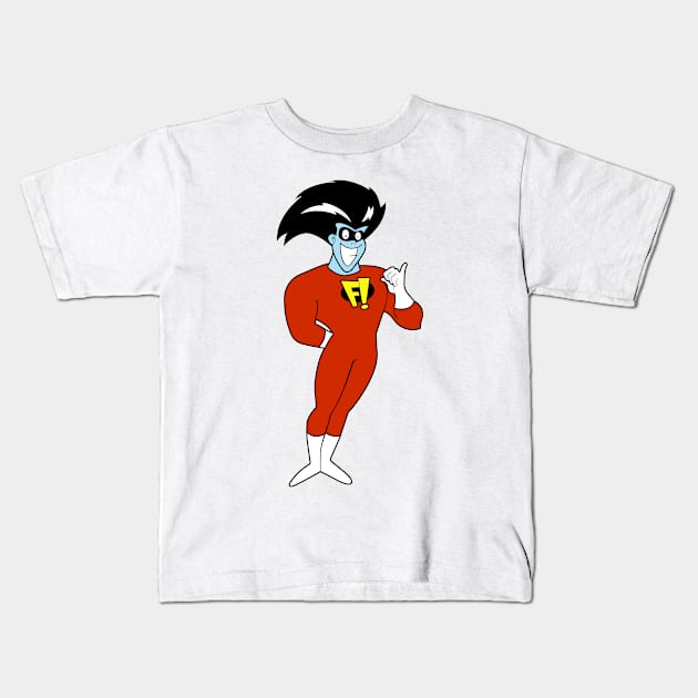 Freakazoid! Kids T-Shirt by LuisP96